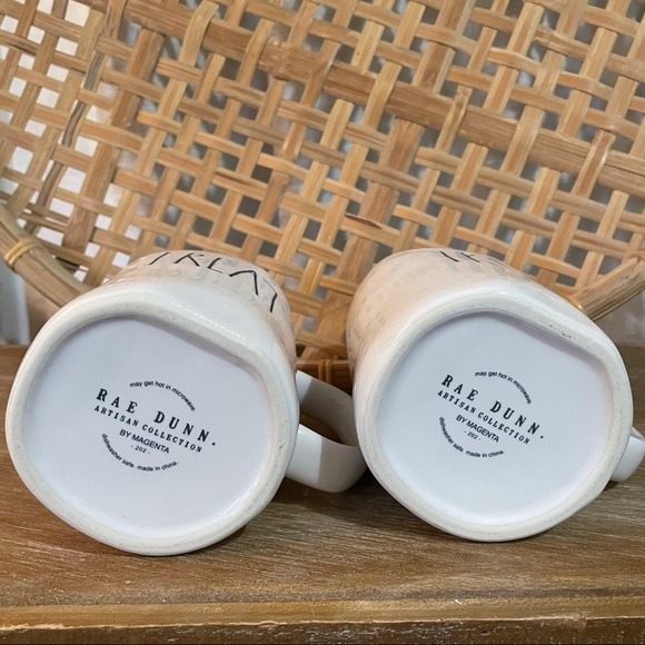 Rae Dunn Trick Treat Mug Set Holiday Halloween Ceramic Cup Decor Gift Autumn - Picture 5 of 9